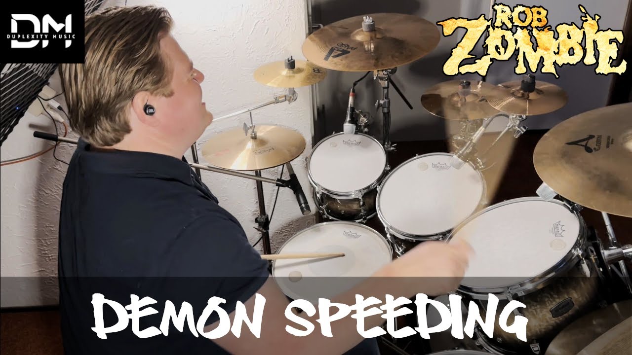 Rob Zombie - Demon Speeding (Drum Cover)