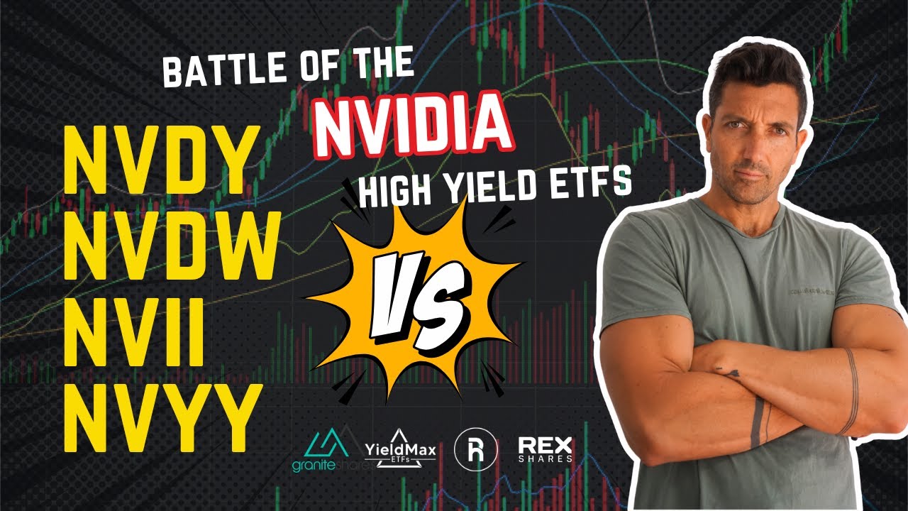 NVDY vs NVDW vs NVII vs NVYY ..the battle of the Nvidia high yield ETFs! 🔥