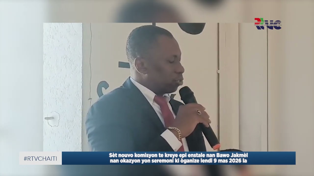 Jakmèl : 7 nouvo komisyon enstale nan Bawo Jakmèl la nan yon seremoni  lendi 09 mas 2026