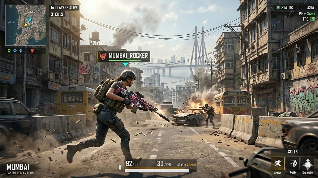 I PLAY MUMBAI MAP IN SCARFALL 2.0 GAME SUPER DUPER ROCK AND ROLL 🥵