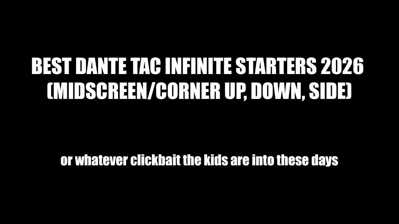 Dante TAC Evasion starter
