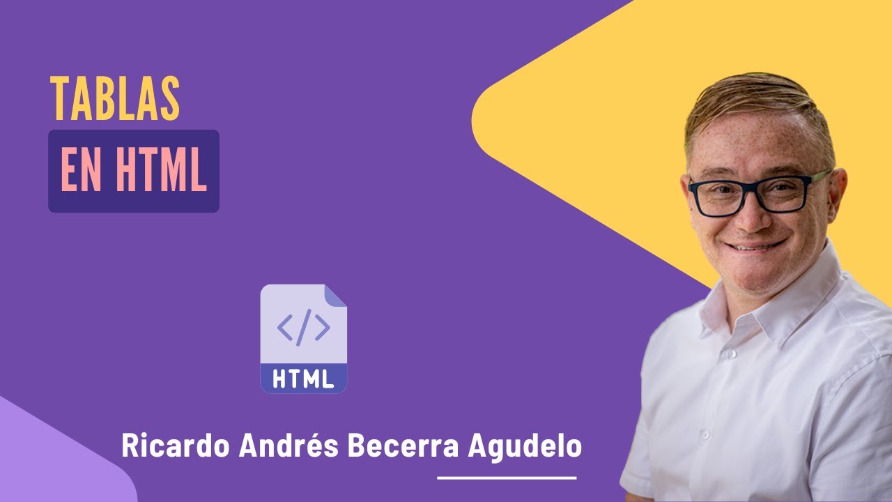 Tutorial para crear tablas en html5