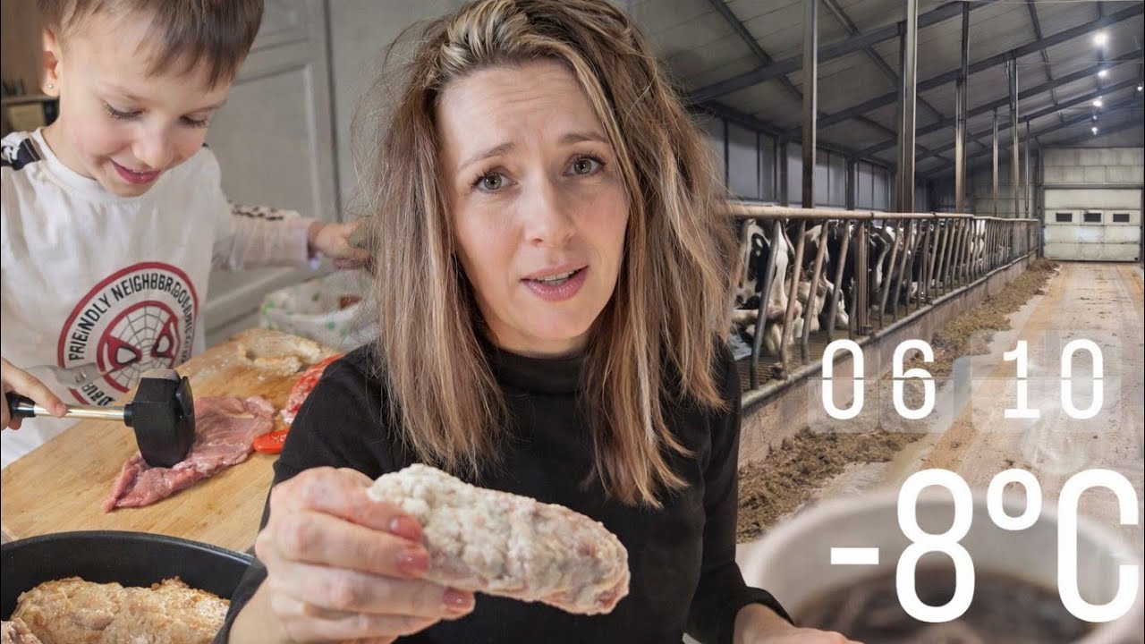 MAŁGOSIA BORYSEWICZ POKAZUJE ŻYCIE NA WSI‼️ PRACA🐄 OBIAD🥩 RODZINA🏡❤️