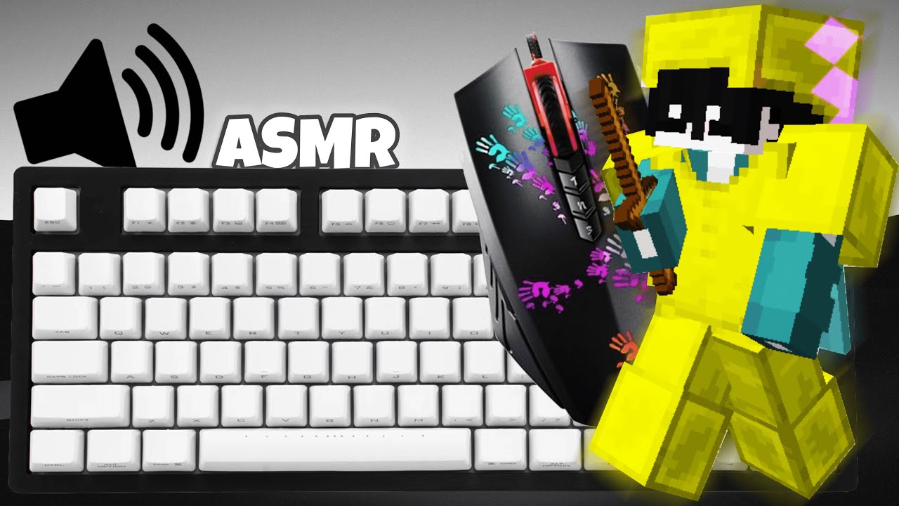 Keyboard + Mouse Sounds ASMR Bedwars