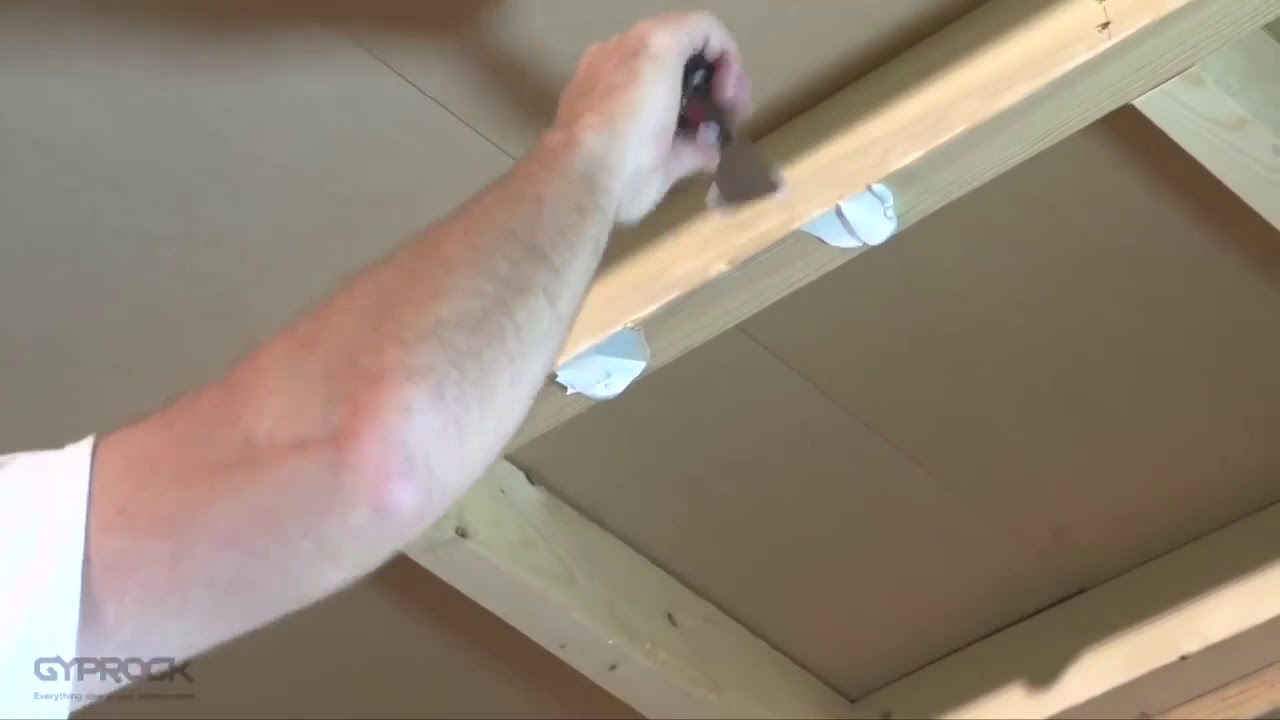 DIY Gyprock Installation - Fixing plasterboard to ceilings and walls
