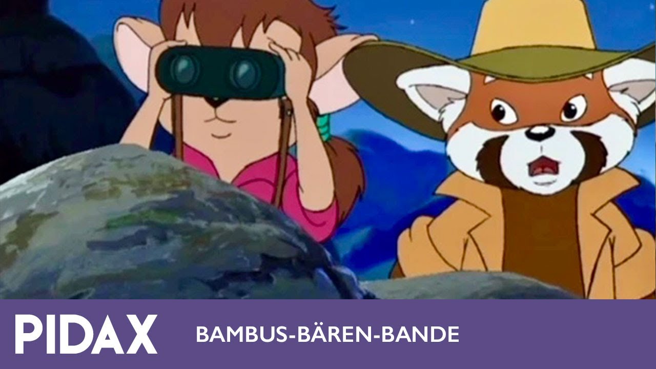 Pidax -  Bambus-Bären-Bande (1995/6, Zeichentrickserie)