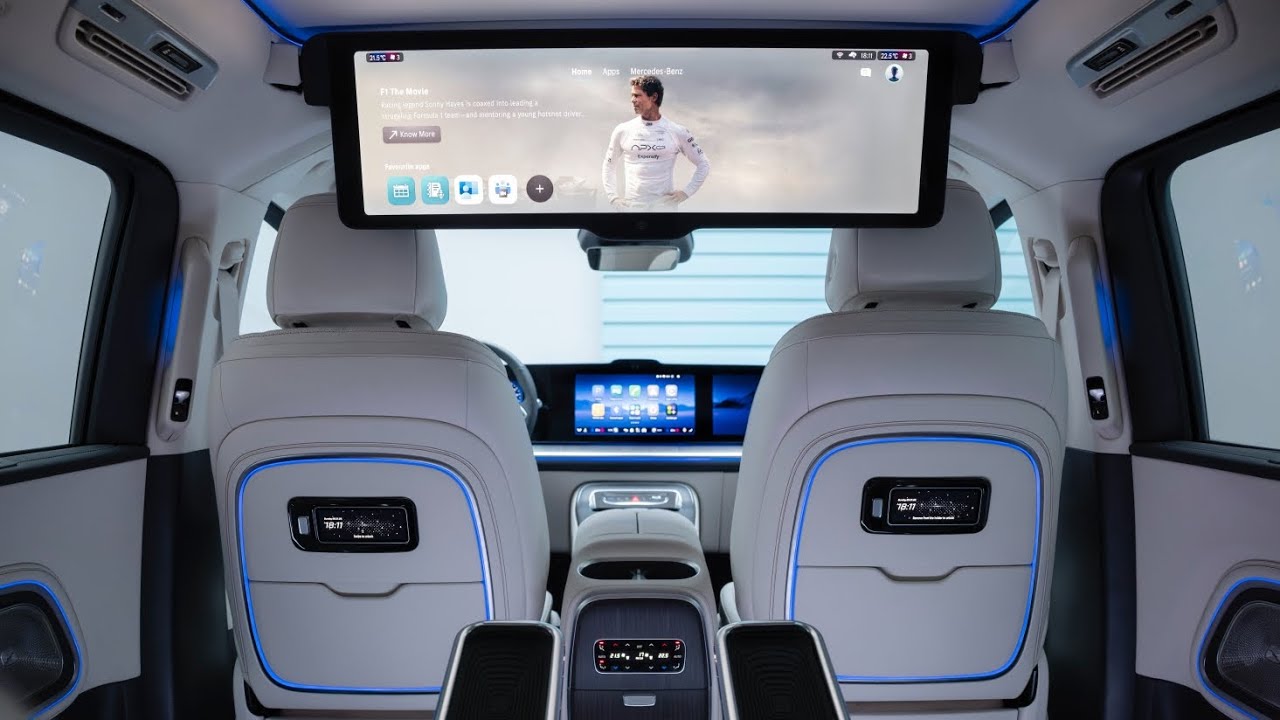 All New 2026 Mercedes VLE - INTERIOR