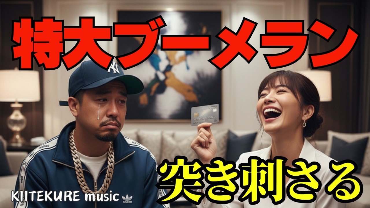 [中毒性抜群 HIP HOP]　特大ブーメランが突き刺さる｜ぐうの音も出ない敗北の夜