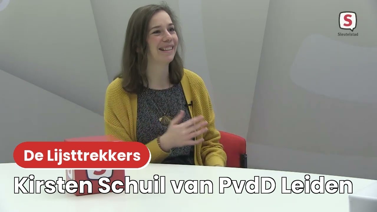 Kirsten Schuil van PvdD Leiden | Politiek071: De Lijsttrekkers