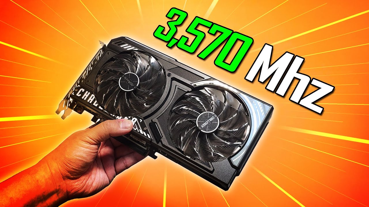 ASRock's RX 9060 XT Challenger is TOO GOOD for the Price! (3,570 MHz OC?!🔥)