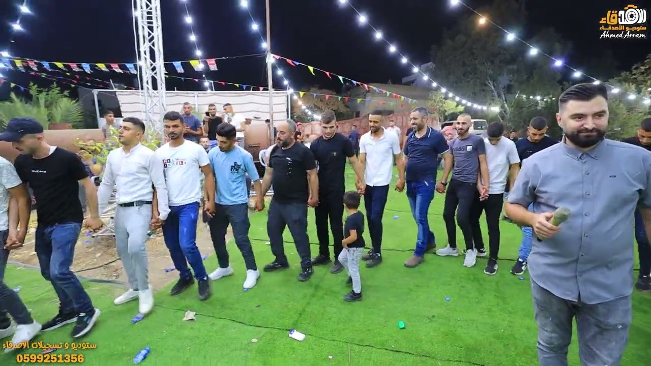 دبكه حريقه شباب عربونه حفلة العريس احمد ابو حسن الفنان شادي خنفر