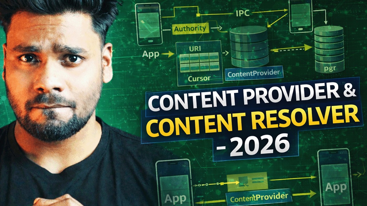 Content Provider and Content Resolver in 2026 | Hindi