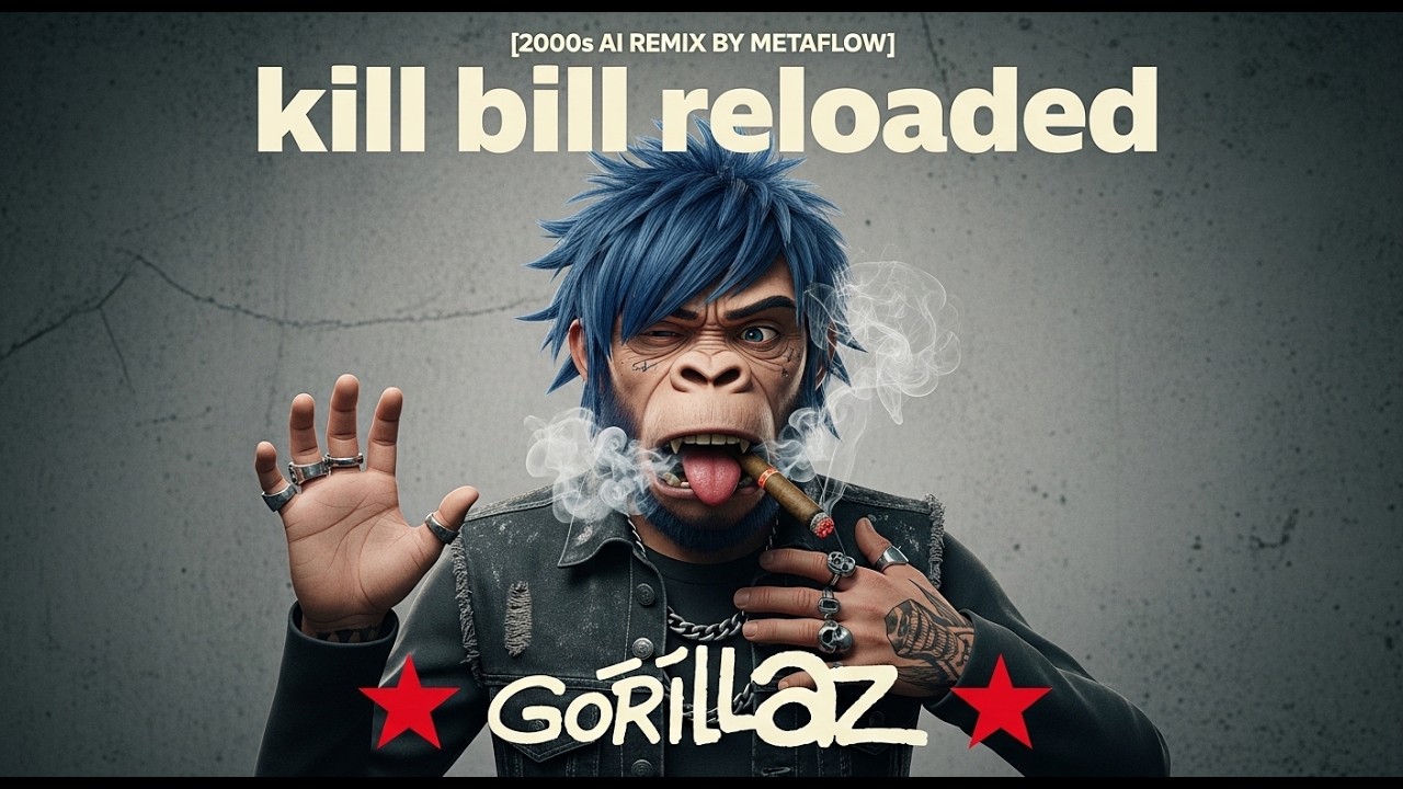 Kill Bill Meets Gorillaz — Dark AI Trip-Hop Album Mix