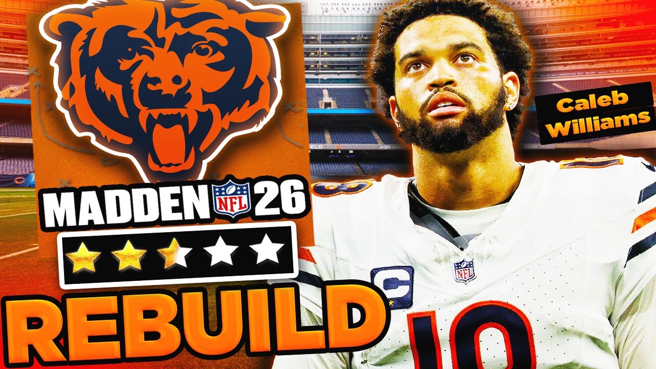 Rebuilding the Chicago Bears In Madden 26 Franchise