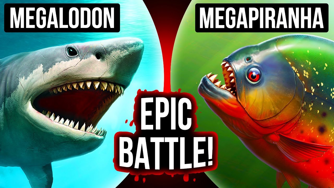 What If Megalodon and Megapiranha Met Face-to-Face