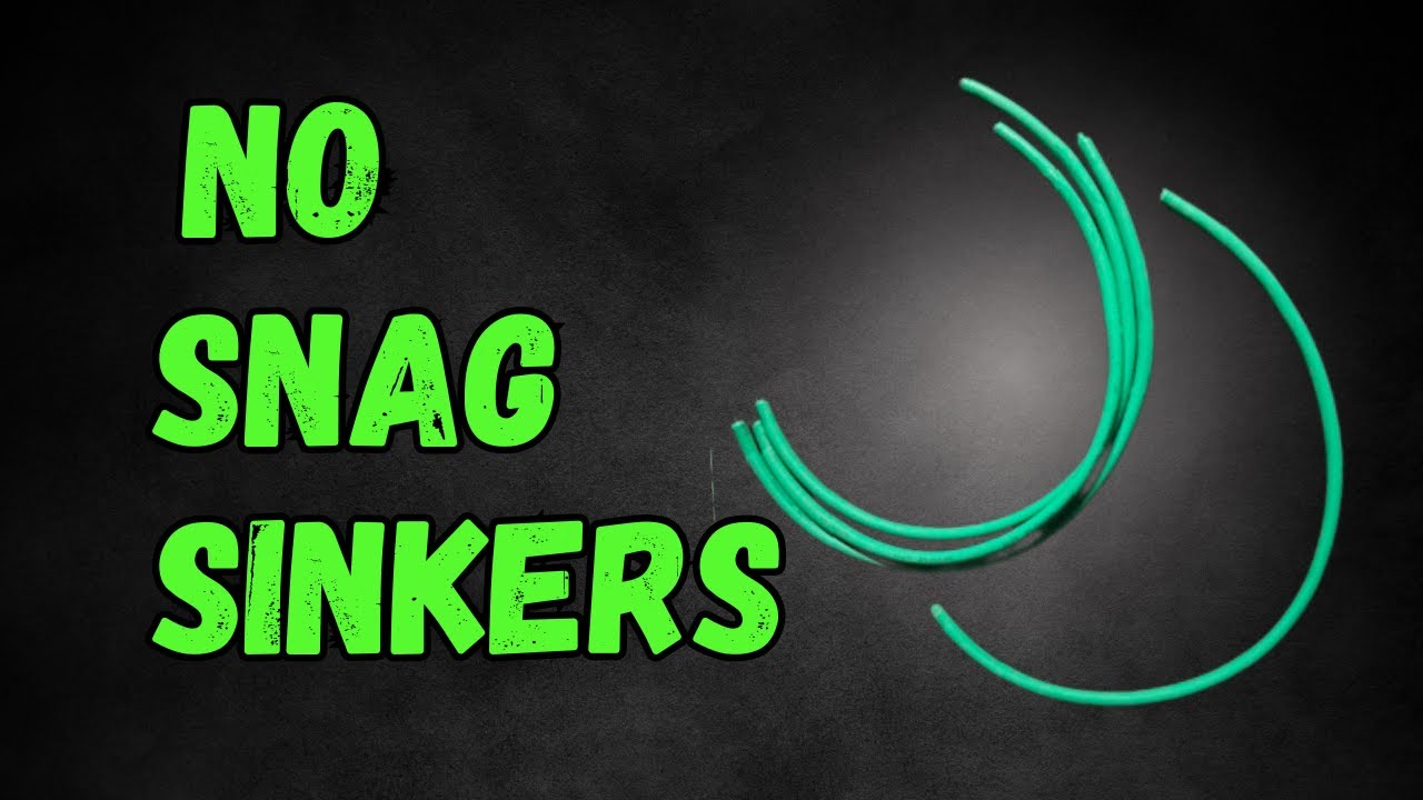 Cheap DIY Snagproof Fishing Sinkers