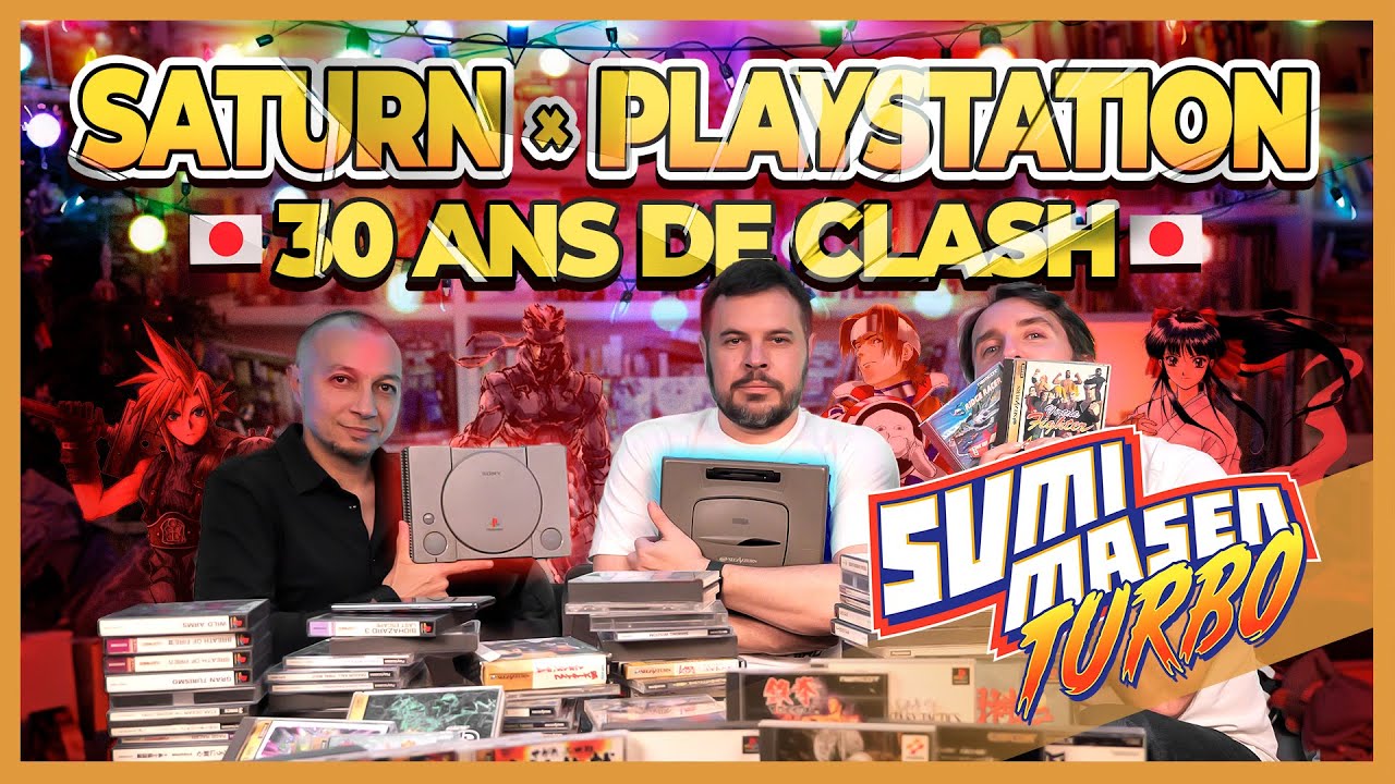 SATURN VS. PLAYSTATION 💥 30 ANS de CLASH avec SUMIMASEN TURBO (Hors-série Noël 2024)