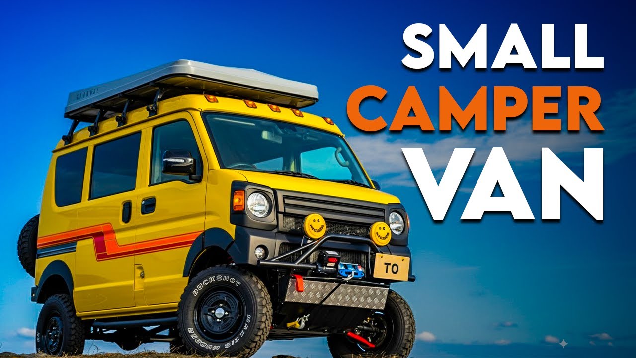 20 Mini Camper Van That Can Go Anywhere | Smallest Camper Van with Toilet