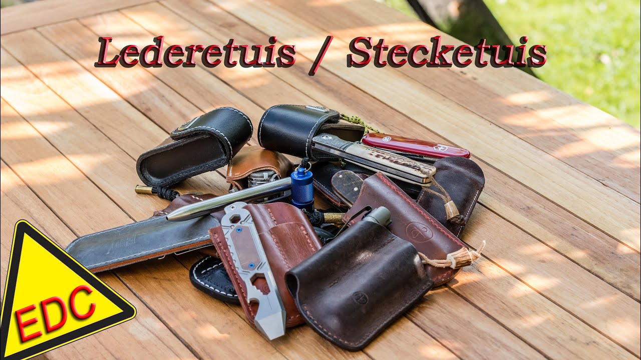 EDC - Etuis / Pouches f&uuml;r Taschenmesser, Taschenlampen und Stifte