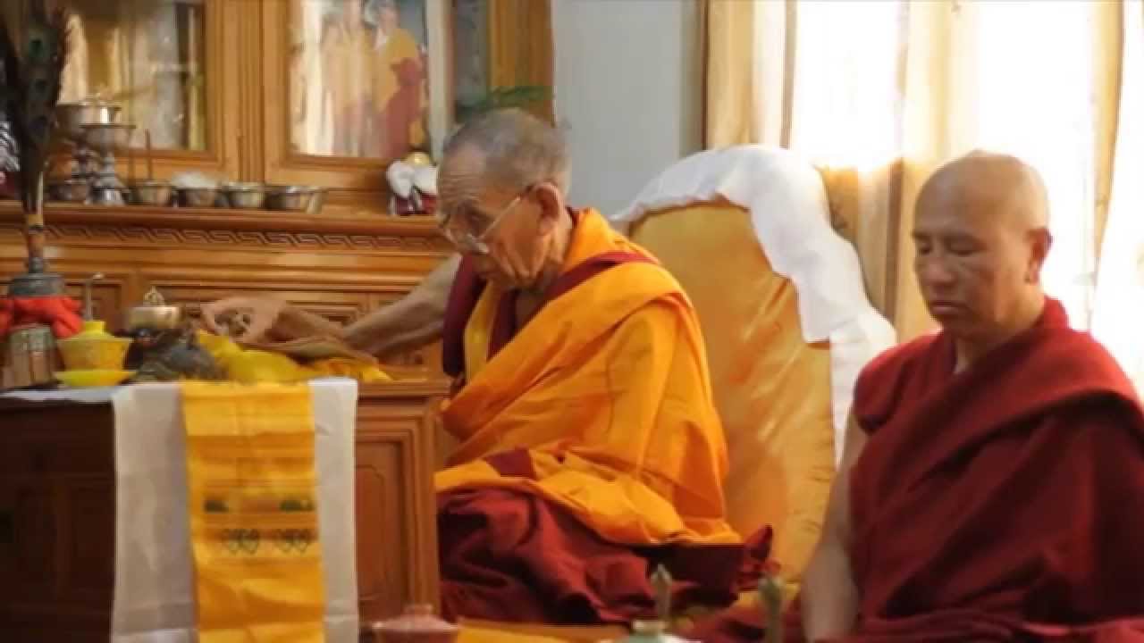 Kagye Denma Locho Rinpoche's cremation