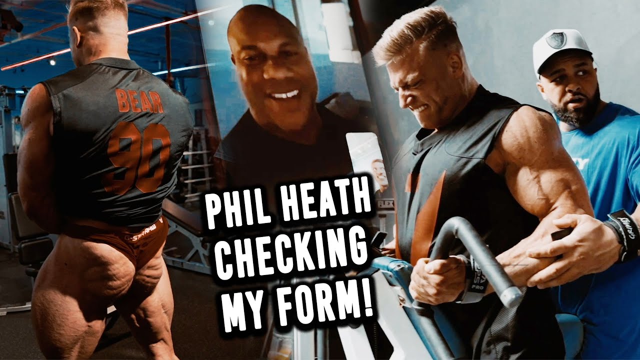 PHIL HEATH SURPRISES ME! BACK DAY w/ REGAN GRIMES