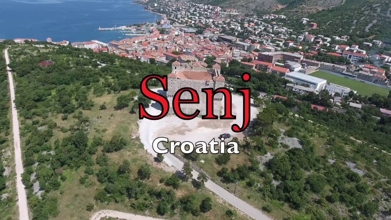 Senj, Croatia, 2017, drone video