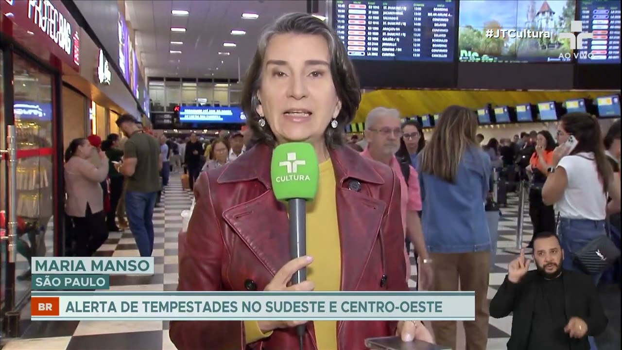 INMET emite alerta de tempestades para grande parte do pa&iacute;s