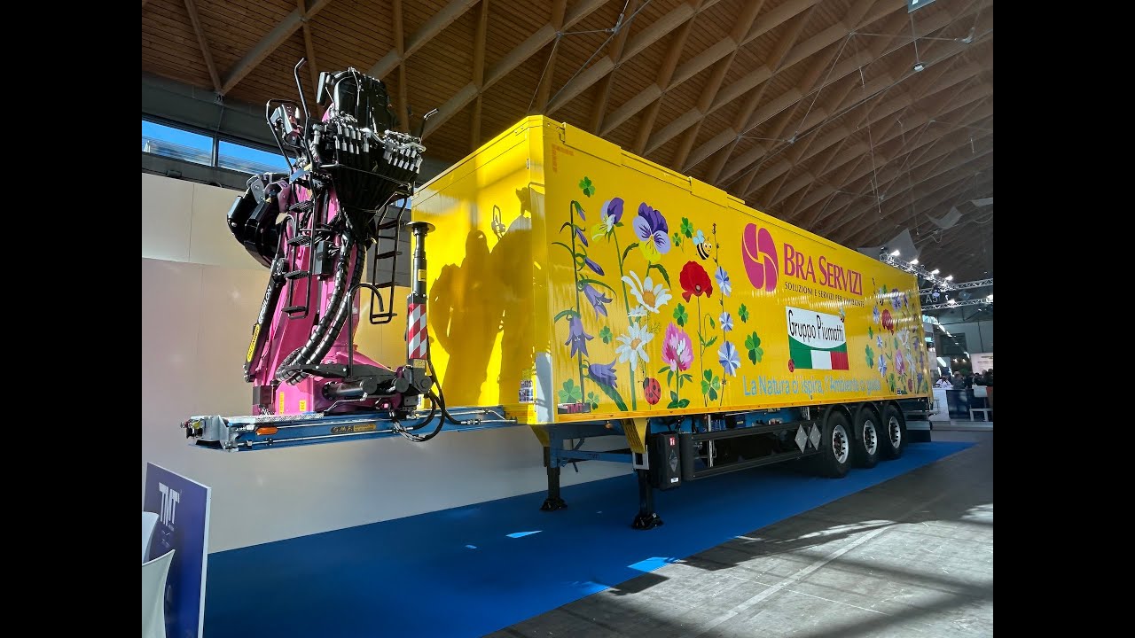 Ecomondo 2025, il piano mobile di TMT International per raccolta e trasporto rifiuti di BRA Servizi