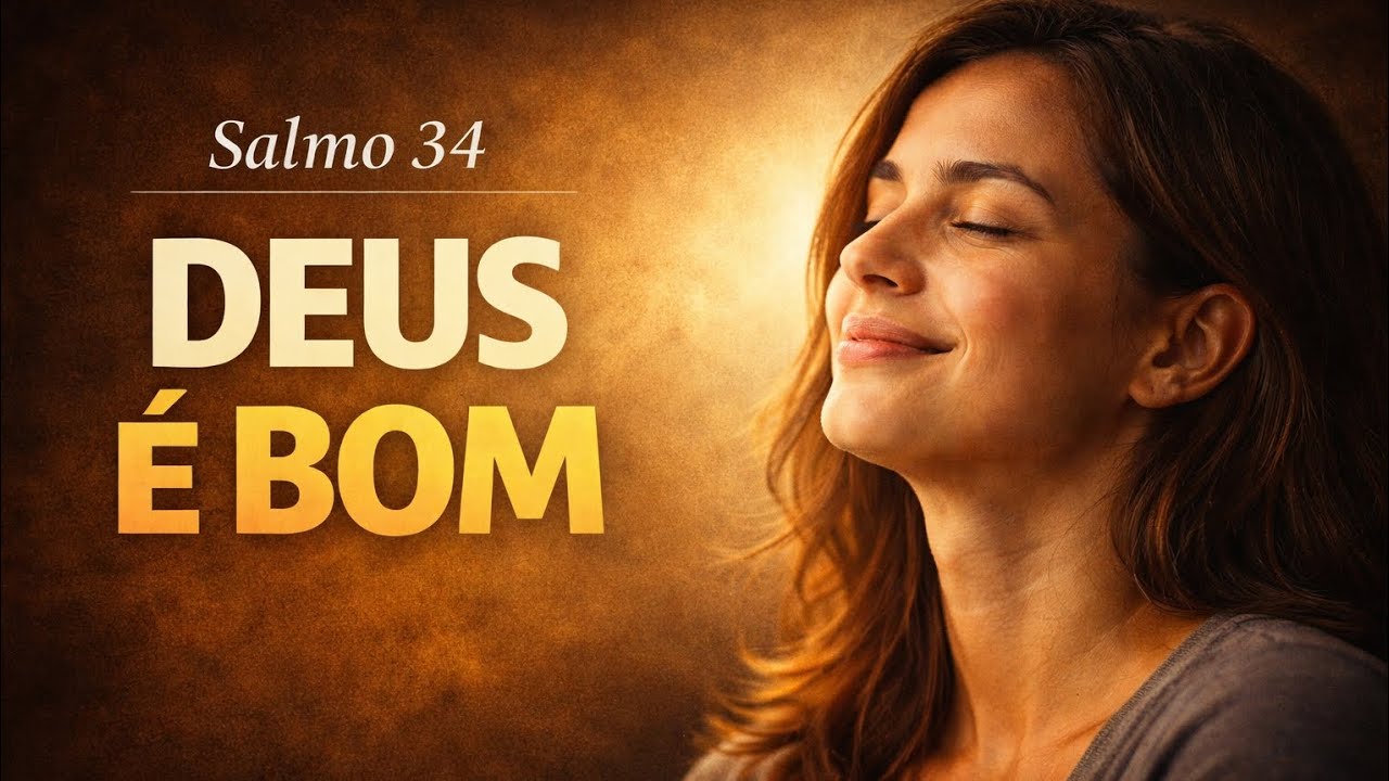 Salmo 34 Completo – Provai e Vede como o Senhor é Bom. Salmo Cantado
