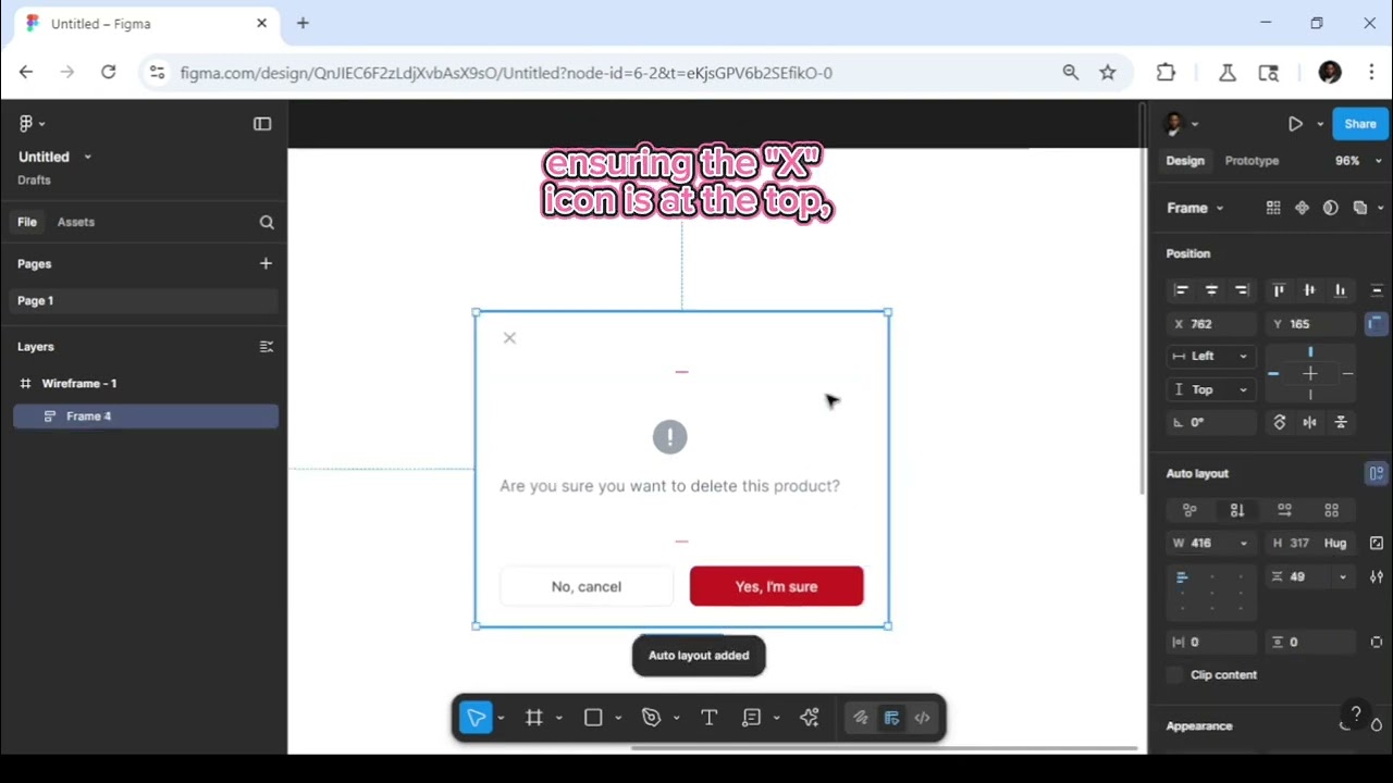 How to Create a Modal in Figma (Step-by-Step Tutorial)