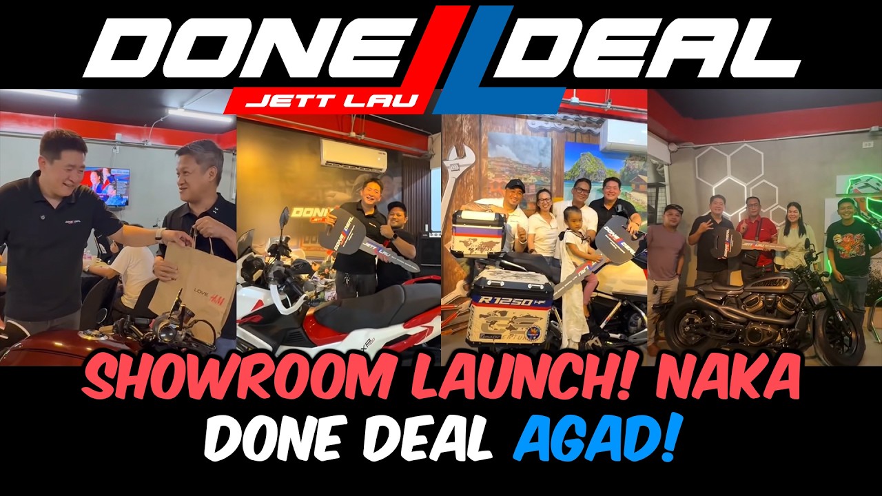 GRAND OPENING NG AMING SHOWROOM! 🎊🎉🎀 | Jett Lau Rider | Done Deal by Jett Lau | BIGBIKES SOLD