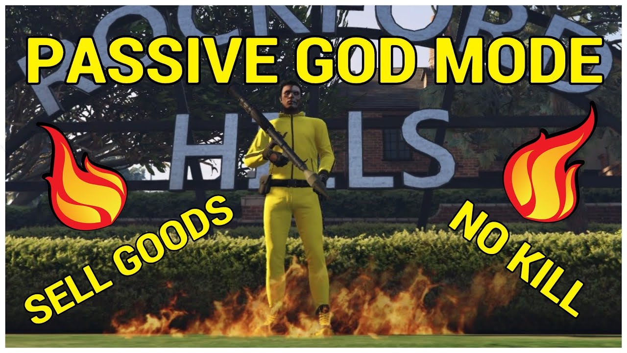 GTA 5 SELL GOODS *EASY* (No Attacker) PASSIVE GOD MODE *PUBLIC LOBBY* SELL ALL GOODS 100% Working
