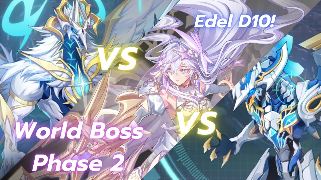 [GrandChase] World Boss Season 1-2 Phase 2 with Edel D10