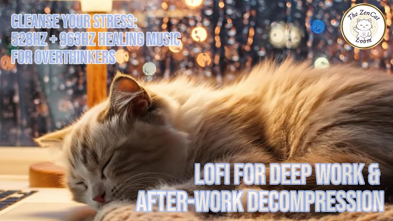 Live Streaming | Cleanse Your Stress: 528 + 963Hz Healing Music For Work
