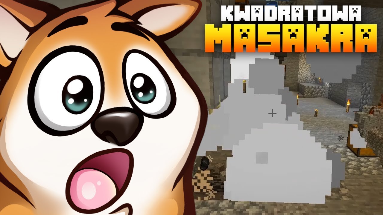 Buduję sobie spokojnie mechanizm gdy NAGLE... (Minecraft Kwadratowa Masakra)