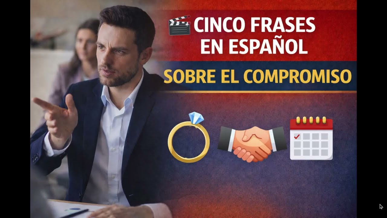 Aprende Español: 5 Expresiones sobre el Compromiso