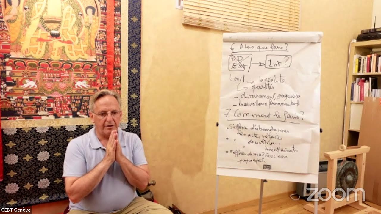 CEBT Genève - Les émotions, avec Lama Jean-Guy, le 15.6.22