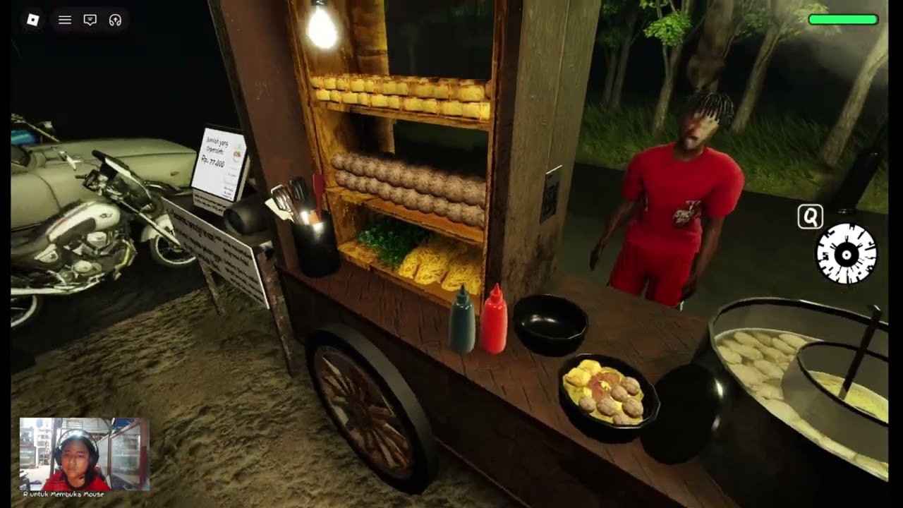 AKU JAGA WARUNG DI TENGAH HUTAN - ROBLOK BAKSO MALANG ANOMALIES