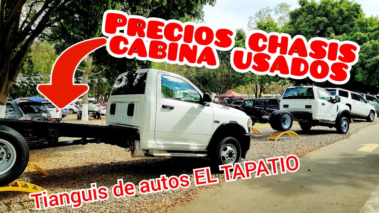 Tianguis de autos usados precios camionetas 3 toneladas Ram Ford chevrolet trucks