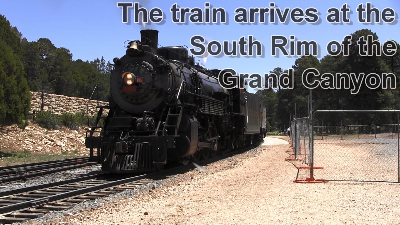 Grand Canyon Railway with Steam engine 4960, June 3rd 2017