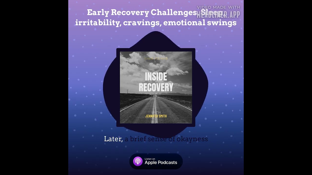 How Early Recovery Affects Sleep, Emotions, and Mornings