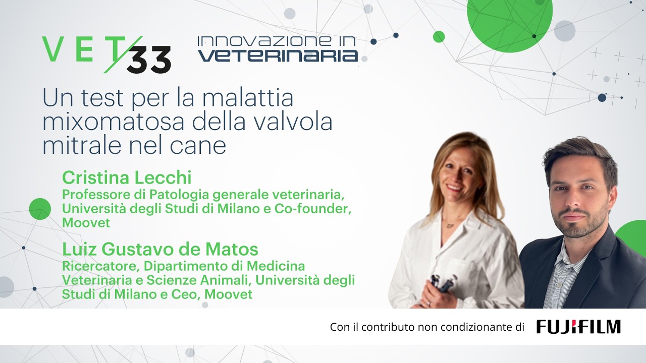 Un test per la malattia mixomatosa della valvola mitrale nel cane. Con Cristina Lecchi e L. de Matos