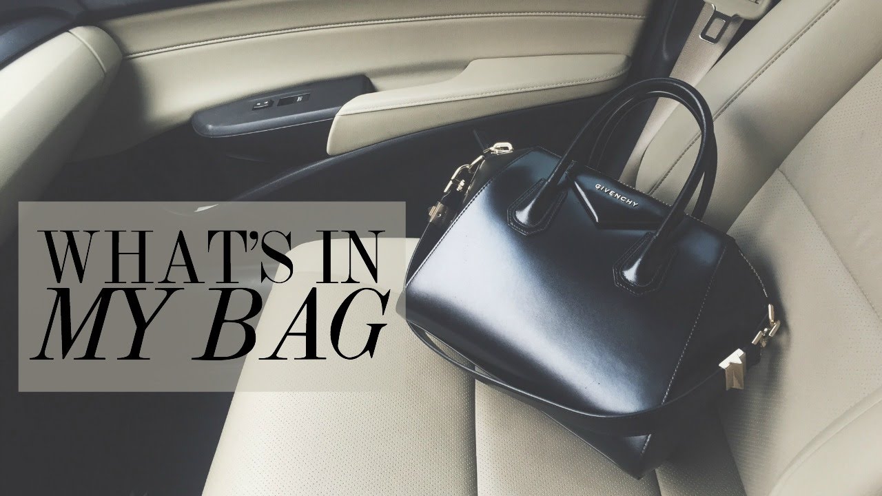 What's In My Bag Givenchy Antigona | HAUSOFCOLOR