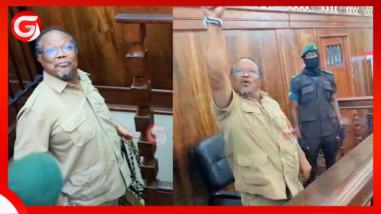 VIDEO:TUNDU LISSU APANDA KIZIMBANI KIBABE - TAZAMA ALICHOKIFANYA MUDA HUU CHINI ya ULINZI MKALI..