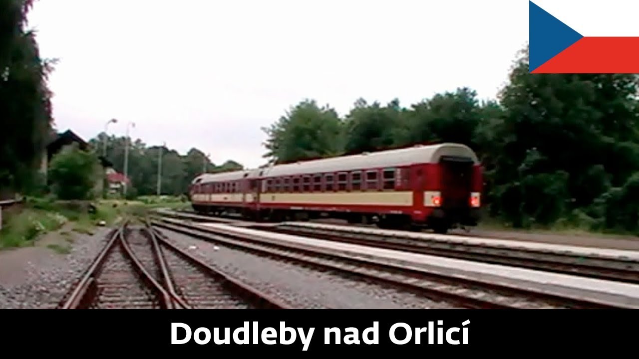 Vlaky Doudleby nad Orlicí - 26.7.2011 [480p]