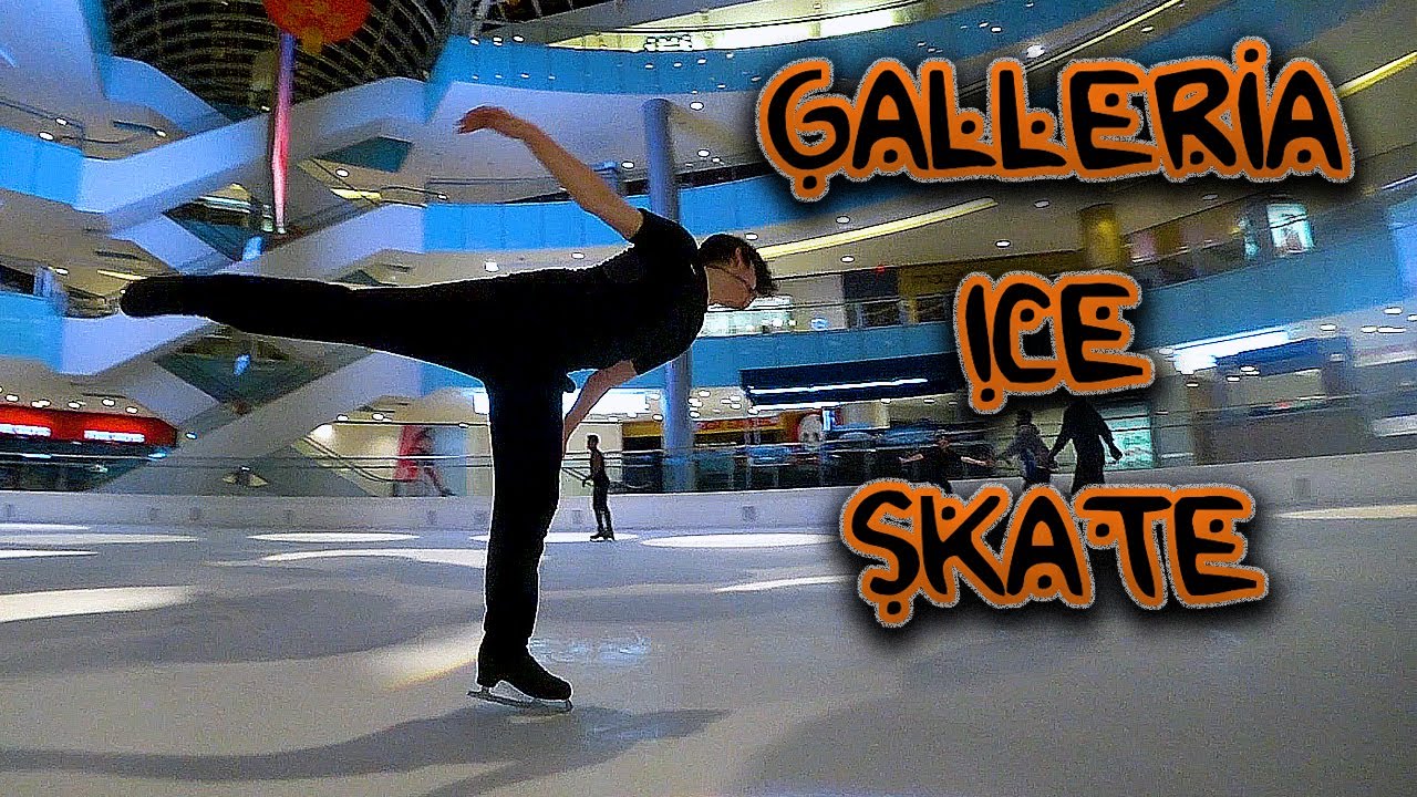 Ice Skating In The Galleria Mall In Dallas