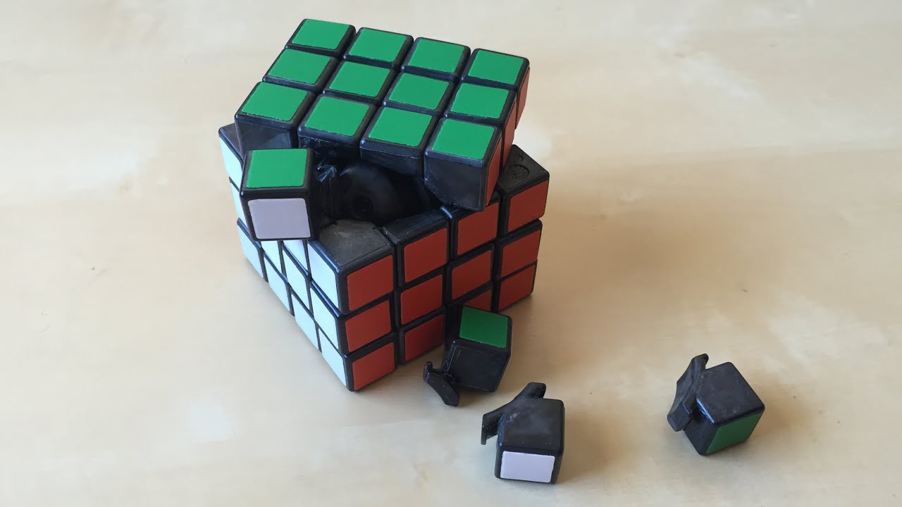 4x4 Rubik's Cube Disassembly and Assembly Tutorial (v2)