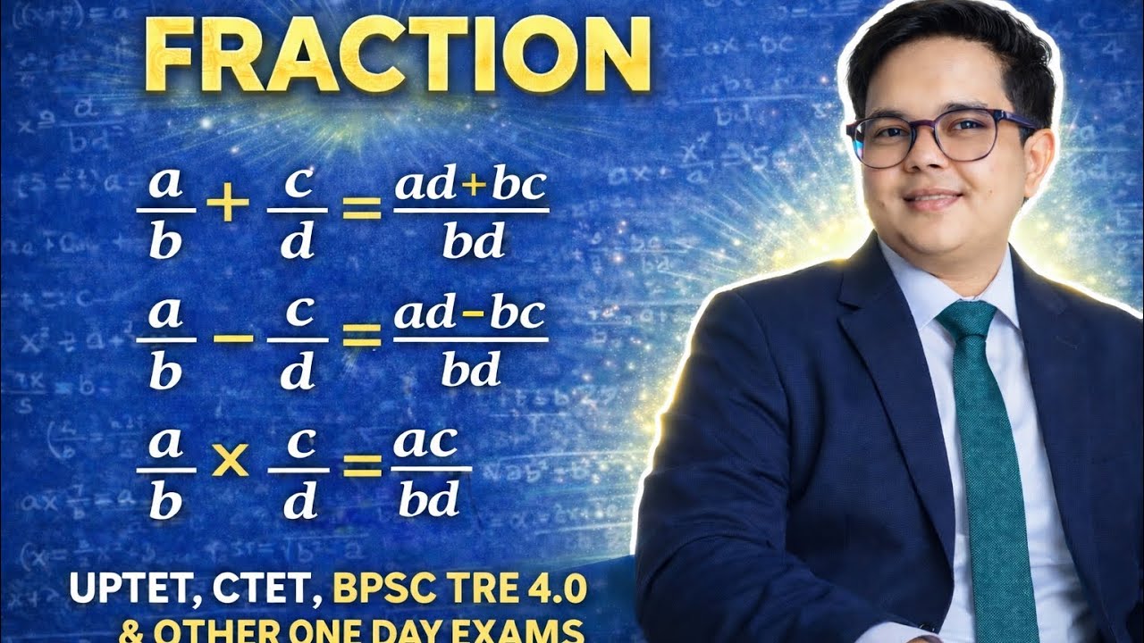 Fraction ||one shot vedio|| basic concept 