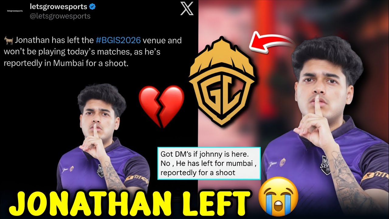 JONATHAN LEFT 🥺 BGIS VENUE 🏟️ JOHNNY LEAVING GODLIKE AFTER BGIS?🥺 | GODL