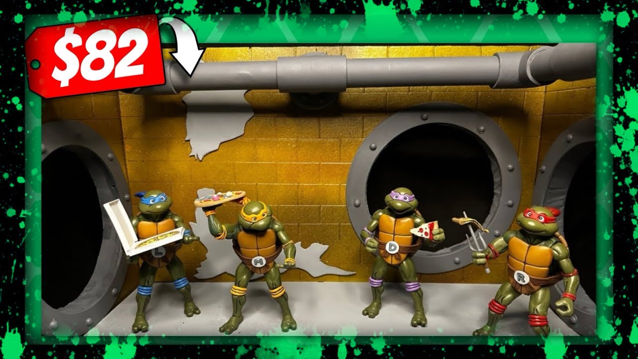 Build Your Own TMNT Sewer Lair in 4 Hours | How To